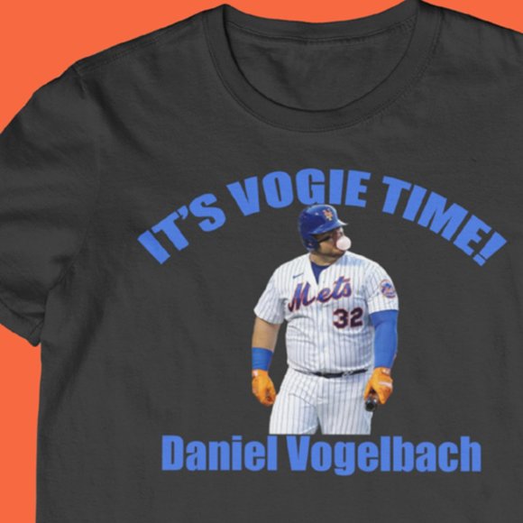 Daniel Vogelbach t-shirt - Daniel Vogelbach Mets Shirt - It's Vogie Time! - Picture 1 of 2